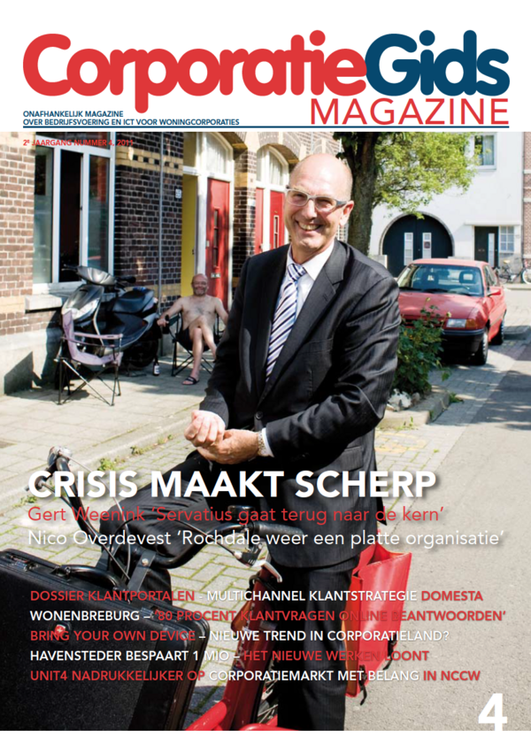 Cover CorporatieGids Magazine - November 2011 Editie: Strategie, Bedrijfsvoering en ICT