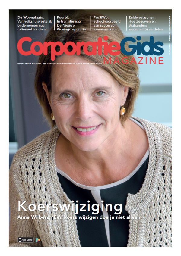 Cover CorporatieGids Magazine - September 2015 Editie: Strategie, Bedrijfsvoering en ICT
