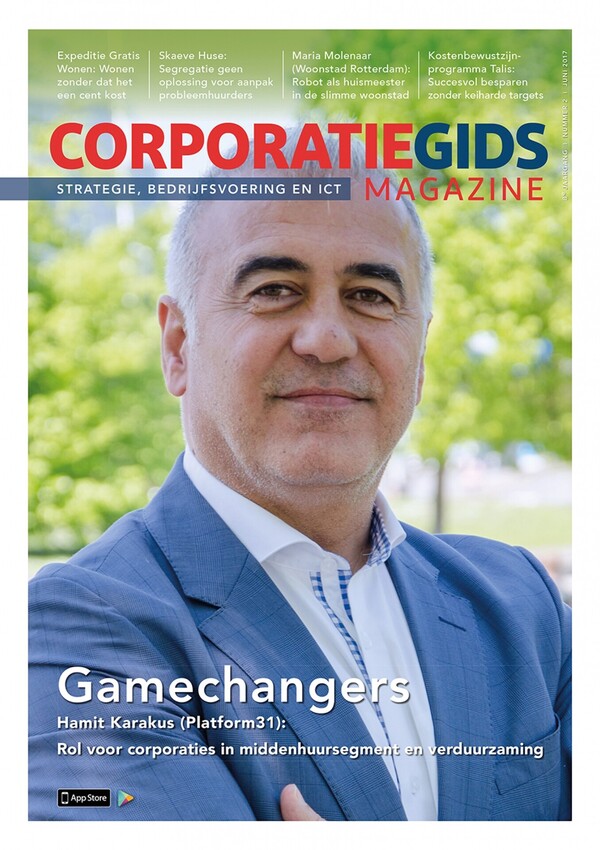 Cover CorporatieGids Magazine - Juni 2017 Editie: Strategie, Bedrijfsvoering en ICT