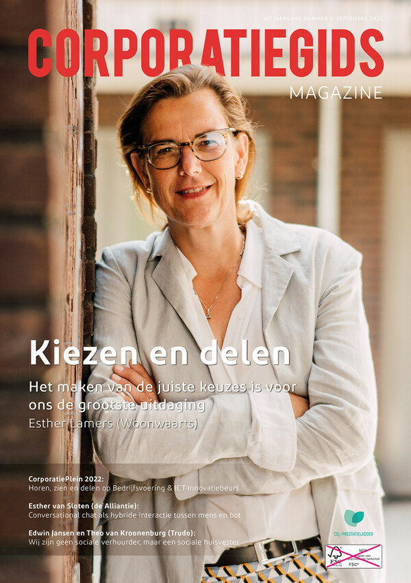 Cover CorporatieGids Magazine - September 2022