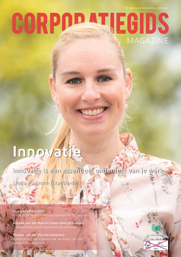 Cover CorporatieGids Magazine - Juni 2023