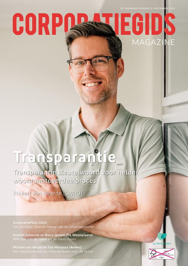 Cover CorporatieGids Magazine - September 2023